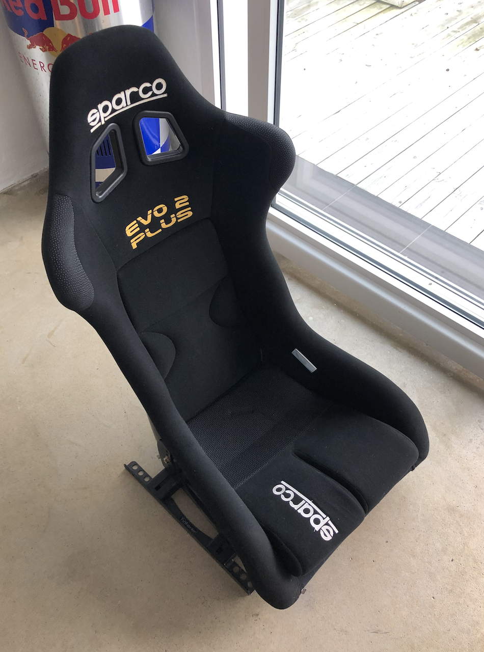 sparco evo 2 red