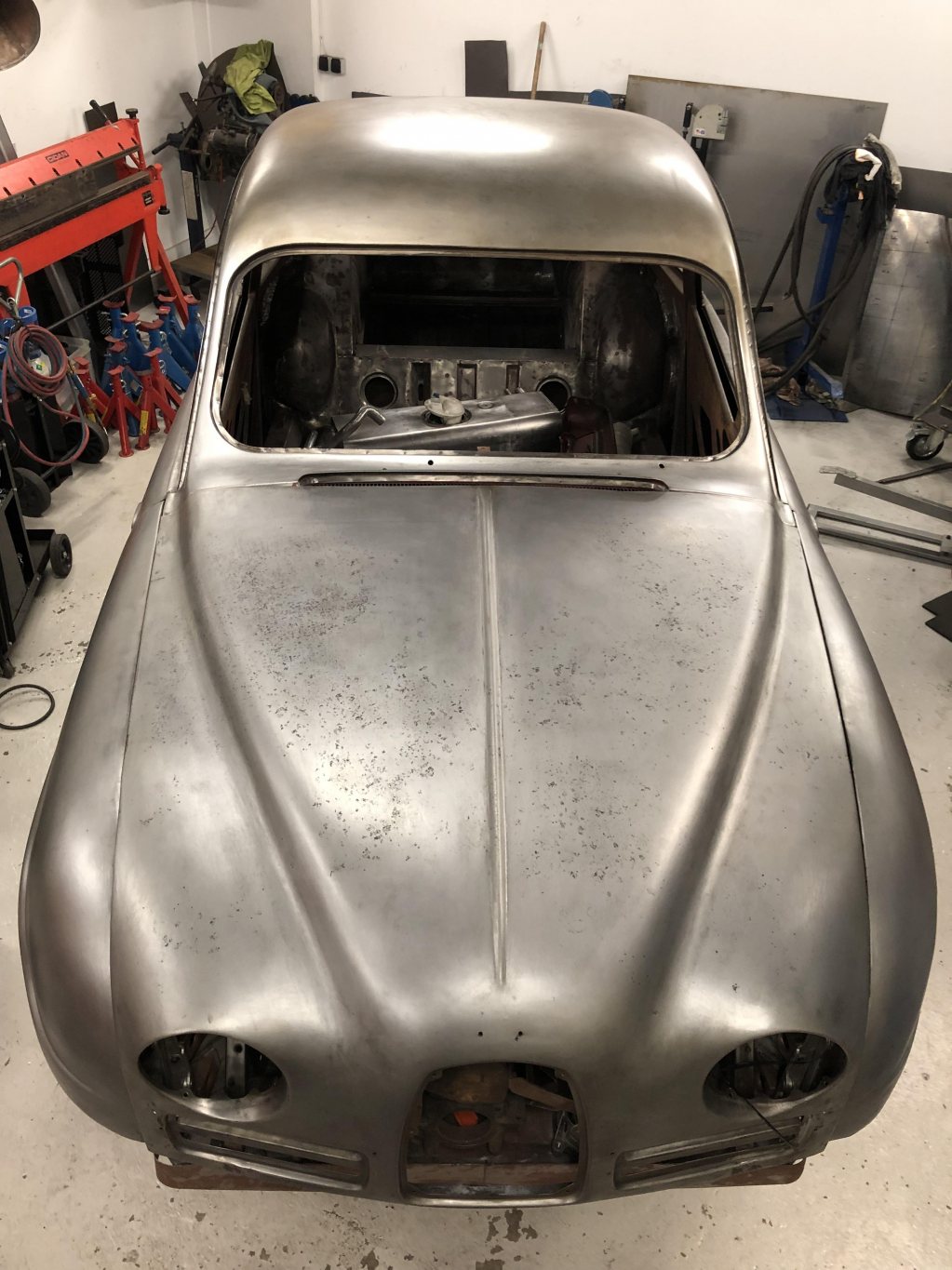 rejsa.nu :: Saab 93B - Glassbilen